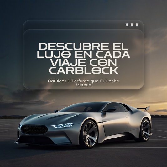 CarBlock Perfume de Lujo Para Carros – Elegancia y Distinción