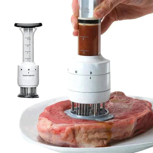 Inyector de Salsas MeatMaster®: El secreto de carnes irresistibles - VirtualMe.co －SAUCES INJECTOR